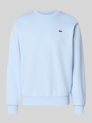 Bluza o kroju regular fit z mieszanki bawełny od Lacoste - 7