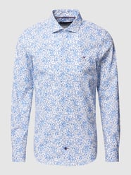 Slim Fit Freizeithemd mit Allover-Muster Modell 'FLORAL PRINT' von Tommy Hilfiger Tailored Weiß - 29