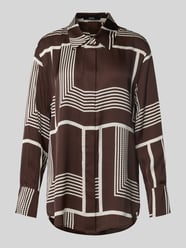 Hemdbluse mit verdeckter Knopfleiste Modell 'Zisi' von Someday - 18
