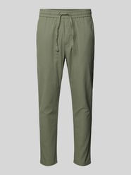 Cropped Stoffhose aus Leinen-Mix Modell 'LINUS' von Only & Sons - 8