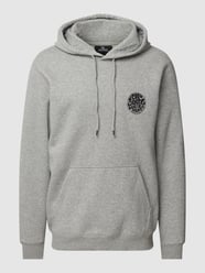 Hoodie mit Känguru-Tasche von Rip Curl Grau / Schwarz - 23