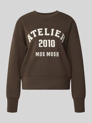 Oversized Sweatshirt aus Viskose-Mix Modell 'Nima' von MOS MOSH - 28