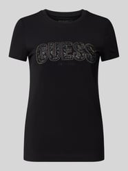 T-Shirt mit Label-Stitching von Guess - 21