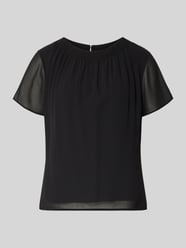 Regular fit blouseshirt met semitransparante mouwen van s.Oliver BLACK LABEL - 47