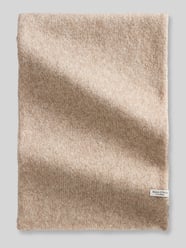 Sjaal van katoenmix met mix van alpaca en scheerwol van Marc O'Polo Beige - 20