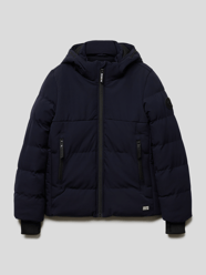 Steppjacke mit Label-Applikation Modell 'Eltham' von CARS JEANS Blau - 32