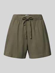 Relaxed Fit Bermudas aus Viskose-Leinen-Mix Modell 'GOA' von ONLY - 39
