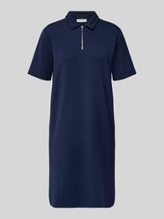 Sukienka polo z krótkim zamkiem błyskawicznym od Christian Berg Woman - 36