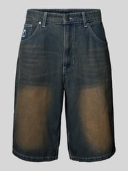 Baggy Fit Jeansshorts im 5-Pocket-Design von Karl Kani - 6
