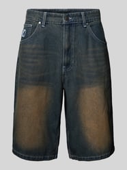 Baggy fit korte jeans in 5-pocketmodel van KARL KANI - 46