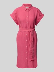 Tailliertes Freizeitkleid aus reinem Leinen von Marc O'Polo - 34