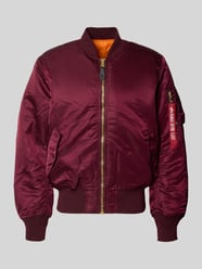 Regular Fit Bomberjacke mit Stehkragen Modell 'Heritage' von Alpha Industries - 29