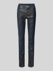 Slim fit jeans met knoop- en ritssluiting van MAC - 44