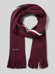 Sjaal van een wolmix van Tommy Hilfiger Bordeaux - 40