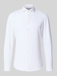 Slim Fit Business-Hemd mit Haifischkragen von Jake*s - 31