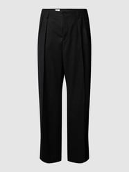 Stoffhose mit Bundfalten von Filippa K Grau - 4