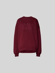 Oversized Sweatshirt mit Logo-Stitching von ROTATE Bordeaux - 28