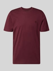 T-shirt w kroju regular fit z haftowanym logo od MCNEAL - 33