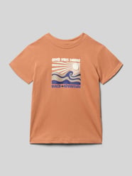 T-shirt z nadrukiem motywu od Blue Seven - 26