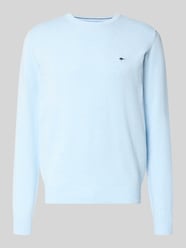 Gebreide pullover met geribde boorden van Fynch-Hatton - 8