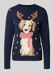 Kersttrui met ribboorden van Christian Berg Woman - 20