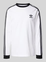 Bluzka z długim rękawem, wyhaftowanym logo i okrągłym dekoltem od adidas Originals - 27