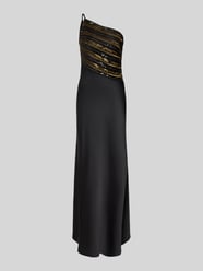 Abendkleid mit Perlen und Pailletten im One-Shoulder-Look von Lauren Ralph Lauren - 4