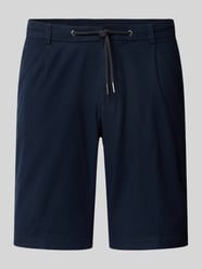 Slim Fit Shorts mit Kordelzug von bugatti - 24