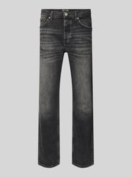 Jeansy o kroju straight fit z mieszanka bawełny model 'EDGE PERFORMANCE WB 38' od ONLY & SONS - 15