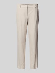 Hose mit Bügelfalten von Christian Berg Woman Selection Beige - 30