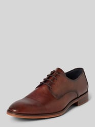 Derby-Schuhe aus Leder mit Ziernähten  von Lloyd Braun - 17
