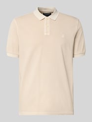 Regular Fit poloshirt van puur katoen van Marc O'Polo Beige - 41