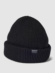 Mütze aus Wolle mit Logo-Applikation Modell 'FEODORE' von Barts Schwarz - 40