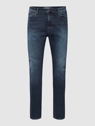 PLUS SIZE Skinny Fit Jeans mit Logo-Stitching von Tommy Jeans Plus Blau / Türkis - 27