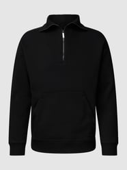 Sweatshirt mit Stehkragen Modell 'HEAVY' von CK Calvin Klein Schwarz - 16