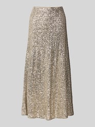 Uitlopende midirok van viscosemix van s.Oliver BLACK LABEL - 9