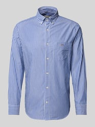 Koszula casualowa o kroju regular fit ze wzorem w paski model ‘POPLIN’ od GANT - 45