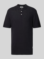 Regular Fit Poloshirt mit Strukturmuster Modell 'Karl' von Casual Friday - 8