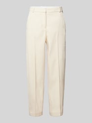 Straight Leg Stoffhose mit Strukturmuster von BOSS Beige - 22