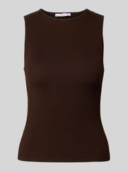 Trägertop aus Viskose-Mix mit Rundhalsausschnitt Modell 'HERNAN' von Mango - 9