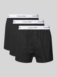 Boxershort met elastische logoband in een set van 3 stuks van Calvin Klein Underwear - 48