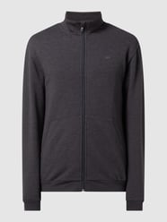 Sweatjacke mit Stehkragen  von Götzburg Wäsche Grau - 18