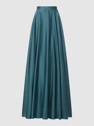 Rock aus Satin von Jake*s Cocktail Blau - 17