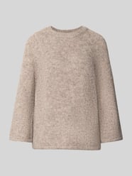 Gebreide pullover met raglanmouwen van FREE/QUENT Beige - 30