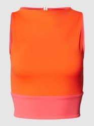 Bikini-Oberteil in Two-Tone-Machart von Mymarini Orange - 14