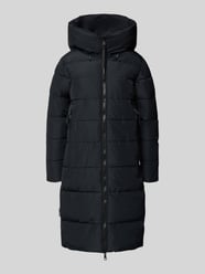 Regular fit gewatteerde lange jas met gevoerde opstaande kraag, model Jilia' van khujo - 43