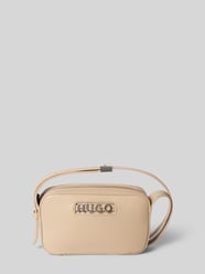 Umhängetasche mit Label-Applikation Modell 'MEL 2.0' von HUGO Beige - 36