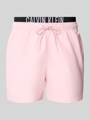 Badehose mit elastischem Bund von Calvin Klein Underwear Pink - 24
