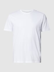 PLUS SIZE T-shirt met ronde hals van S.Oliver Plus Wit - 19