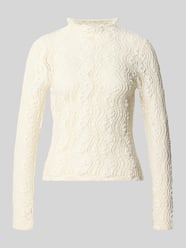 Slim Fit Longsleeve aus Baumwoll-Mix von Christian Berg Woman Selection - 39